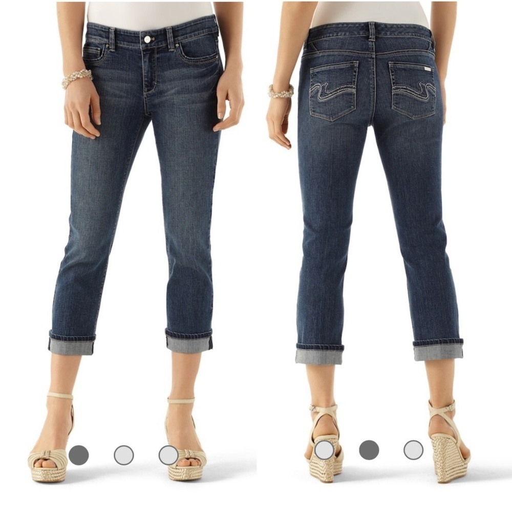 WHBM Crop Jeans